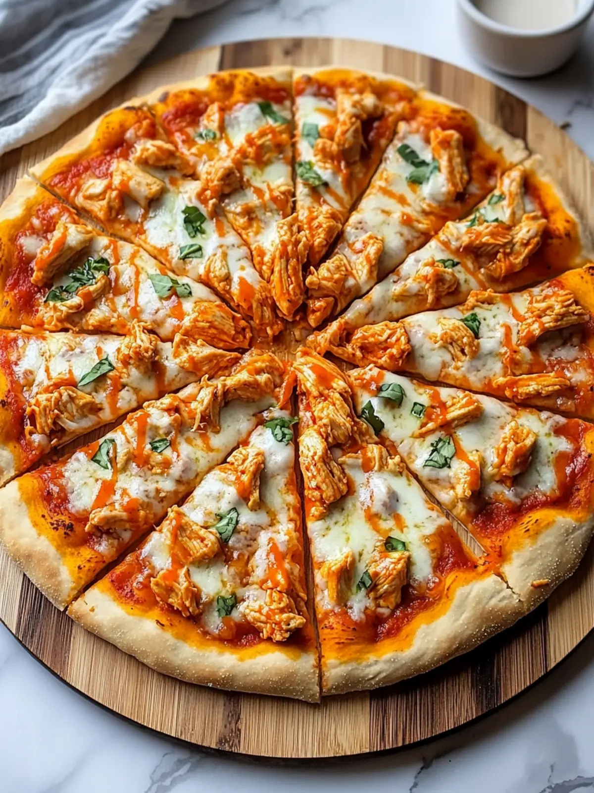 Buffalo Chicken Pizza