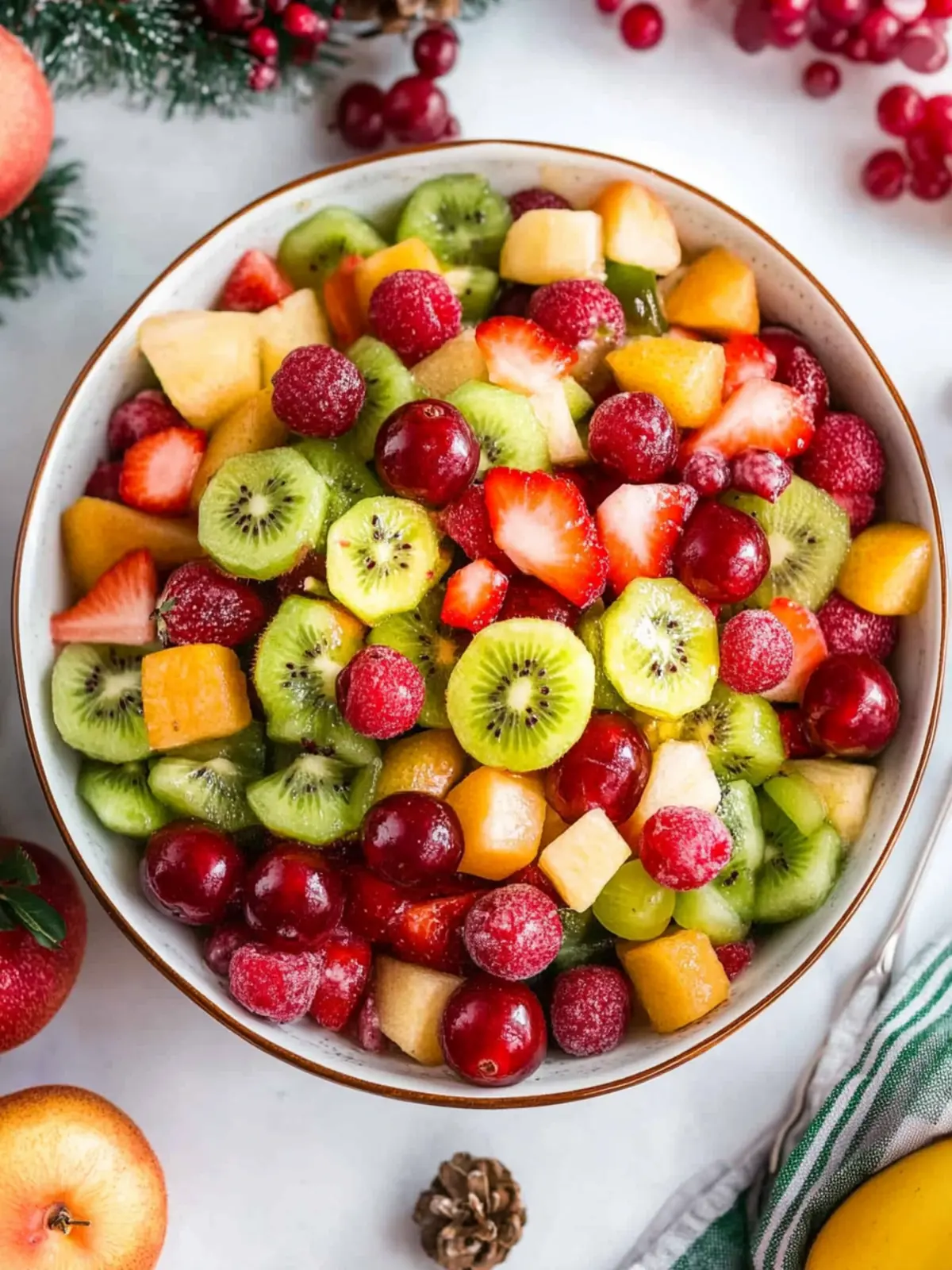 Christmas Fruit Salad