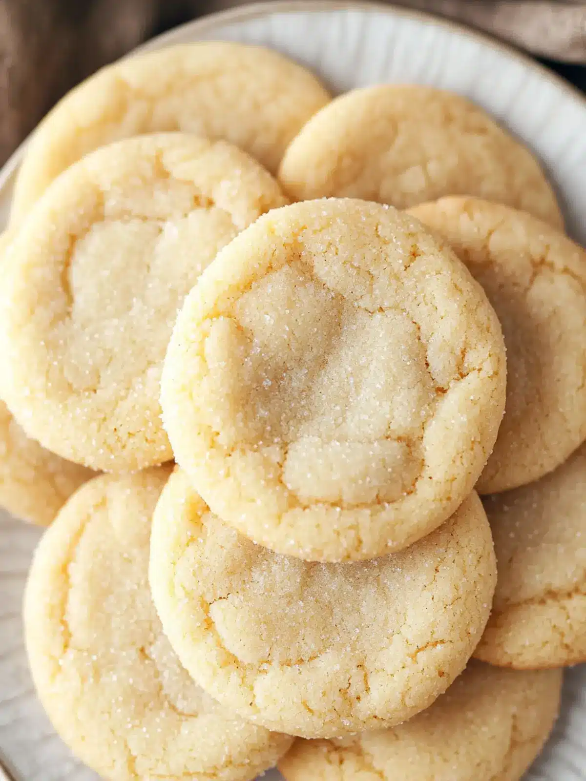 Chewy Sugar Cookies