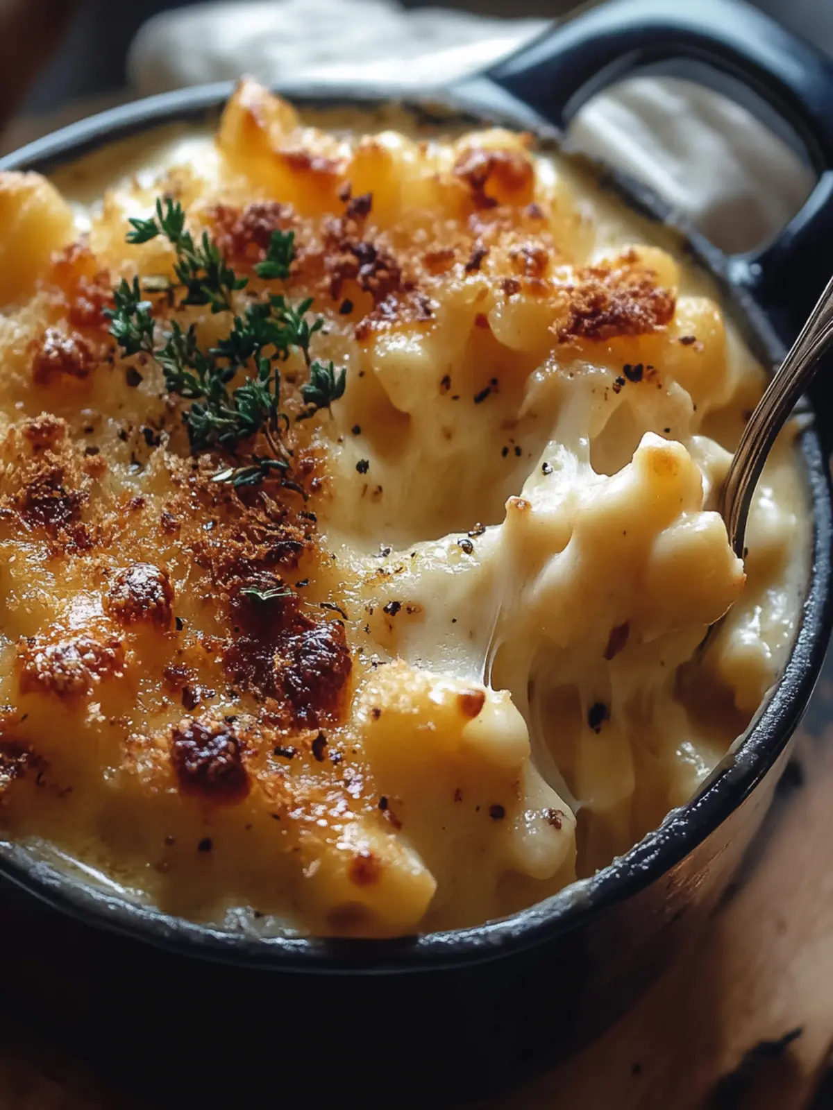 French Onion Soup Mac & Cheese