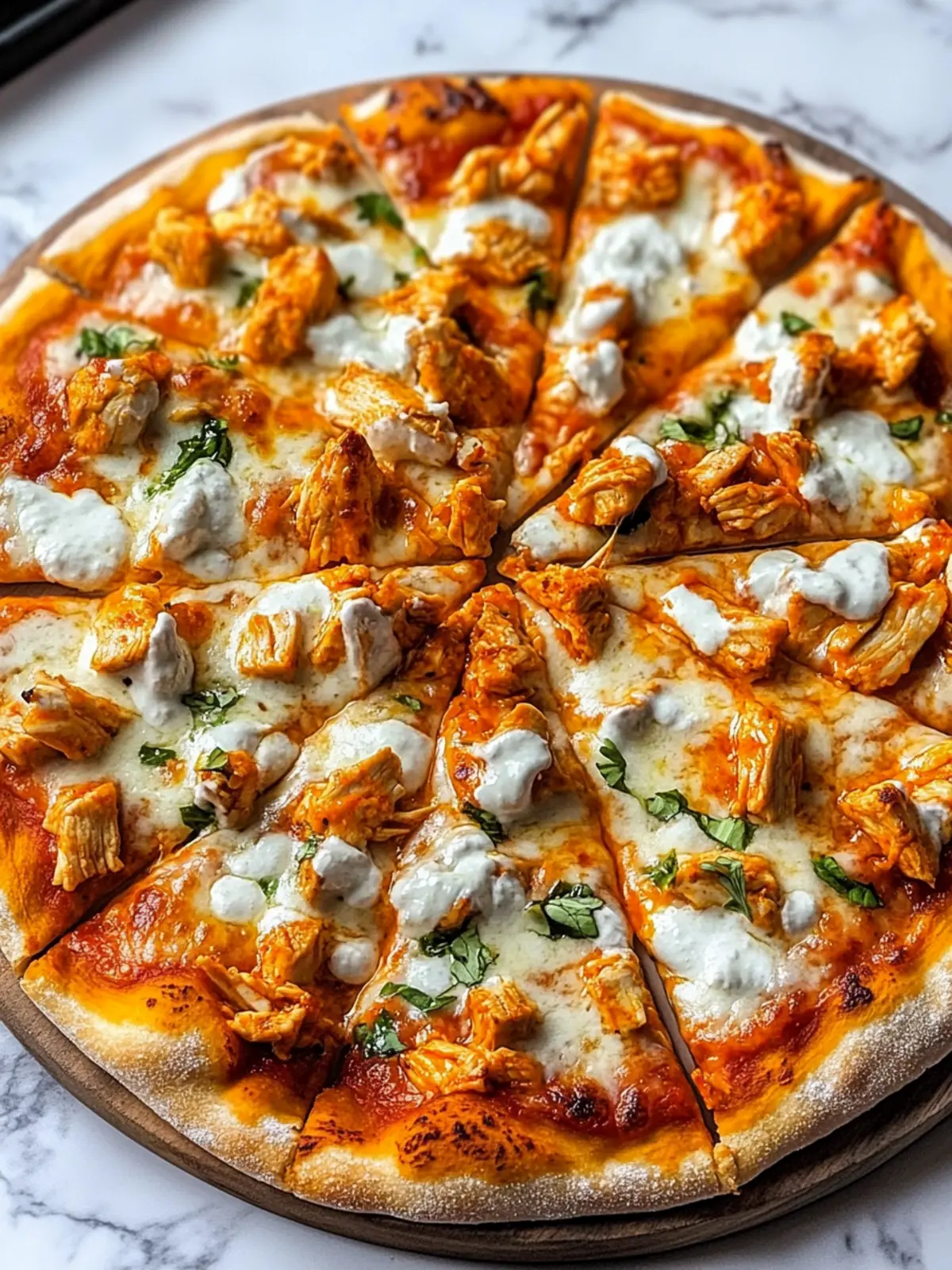 Buffalo Chicken Pizza