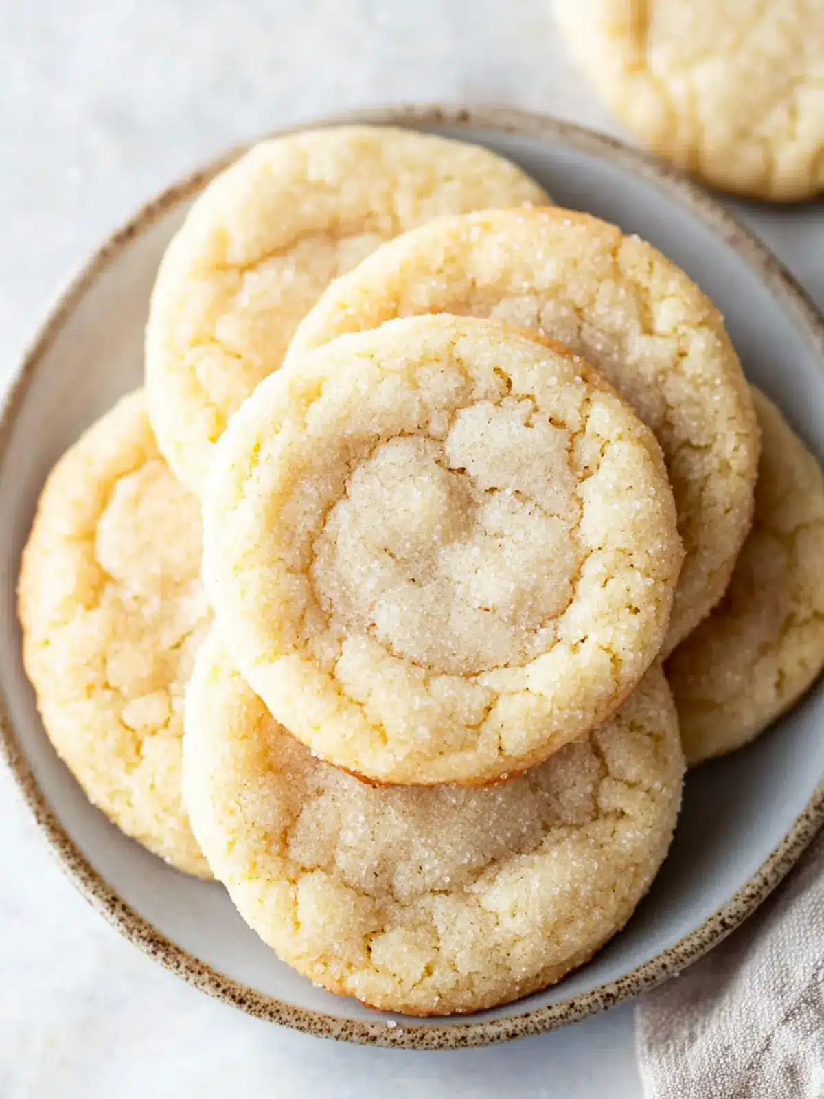 Chewy Sugar Cookies