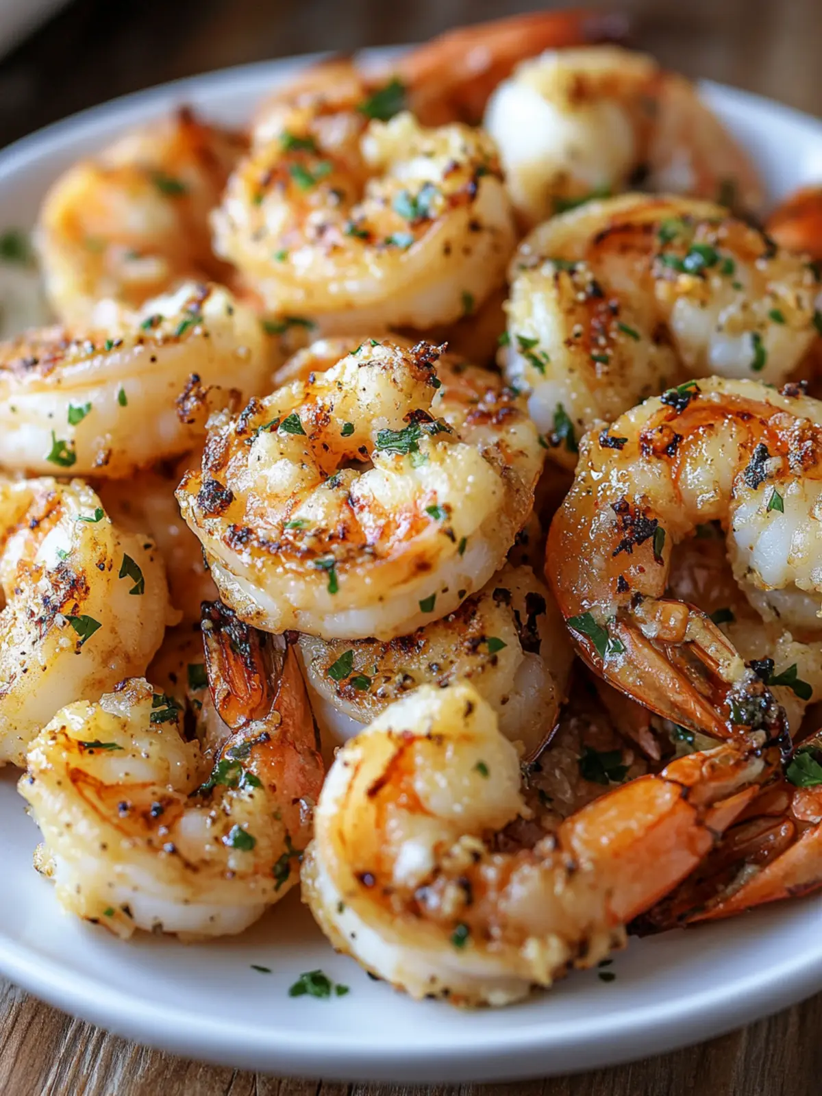 Garlic Parmesan Roasted Shrimp