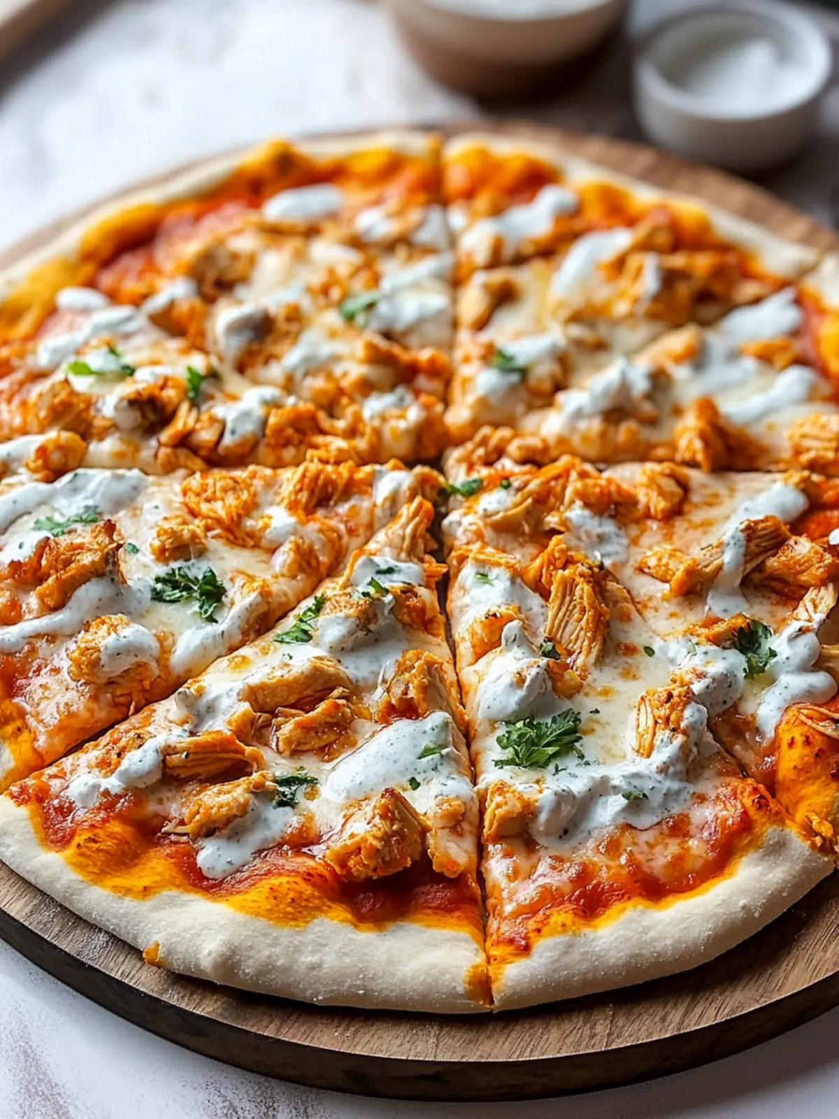 Buffalo Chicken Pizza