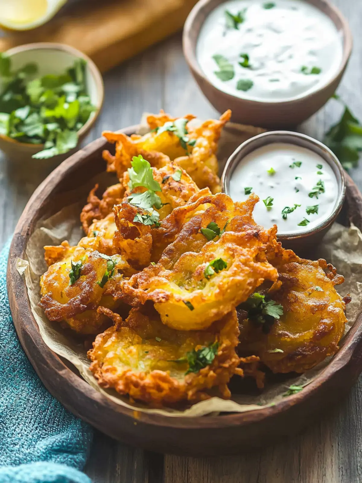 Onion Bhajis