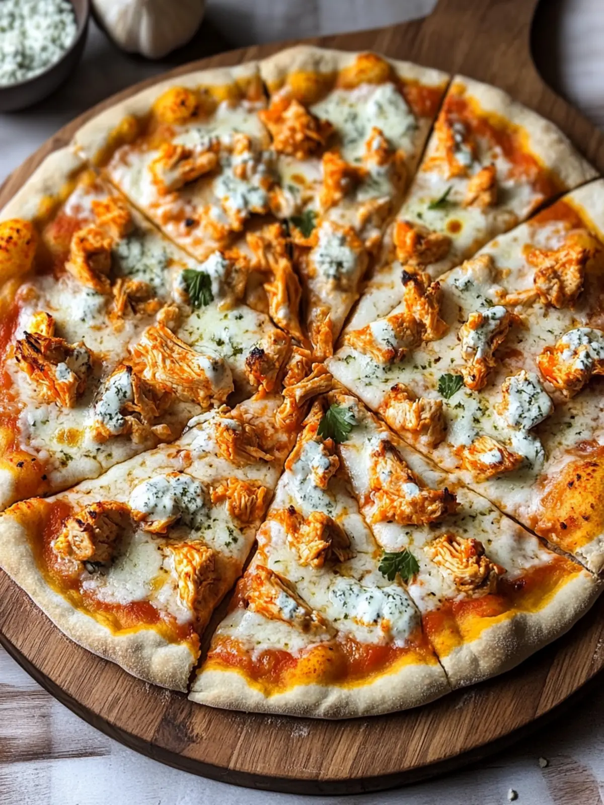 Buffalo Chicken Pizza