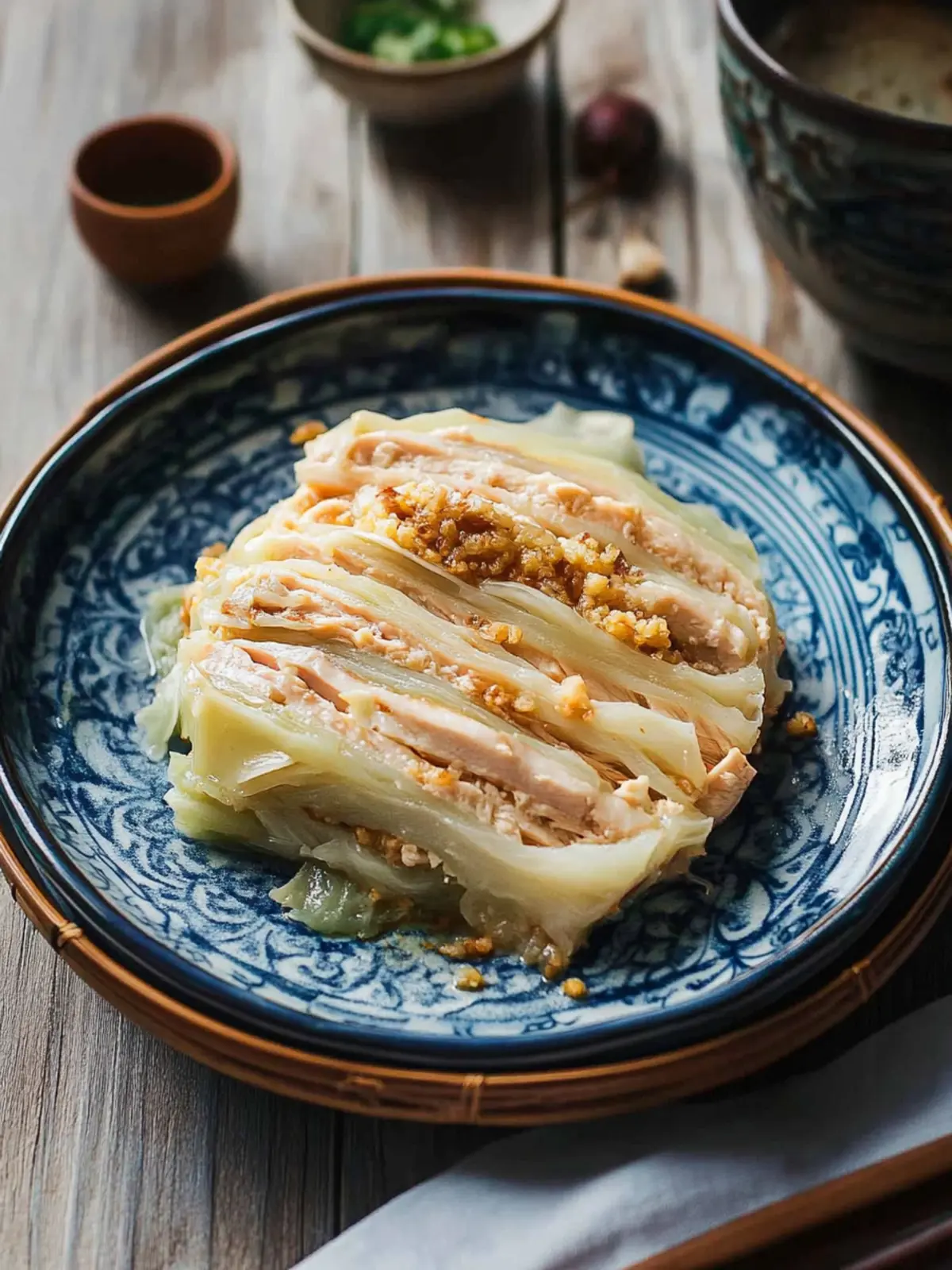Layered Chicken and Chinese Cabbage