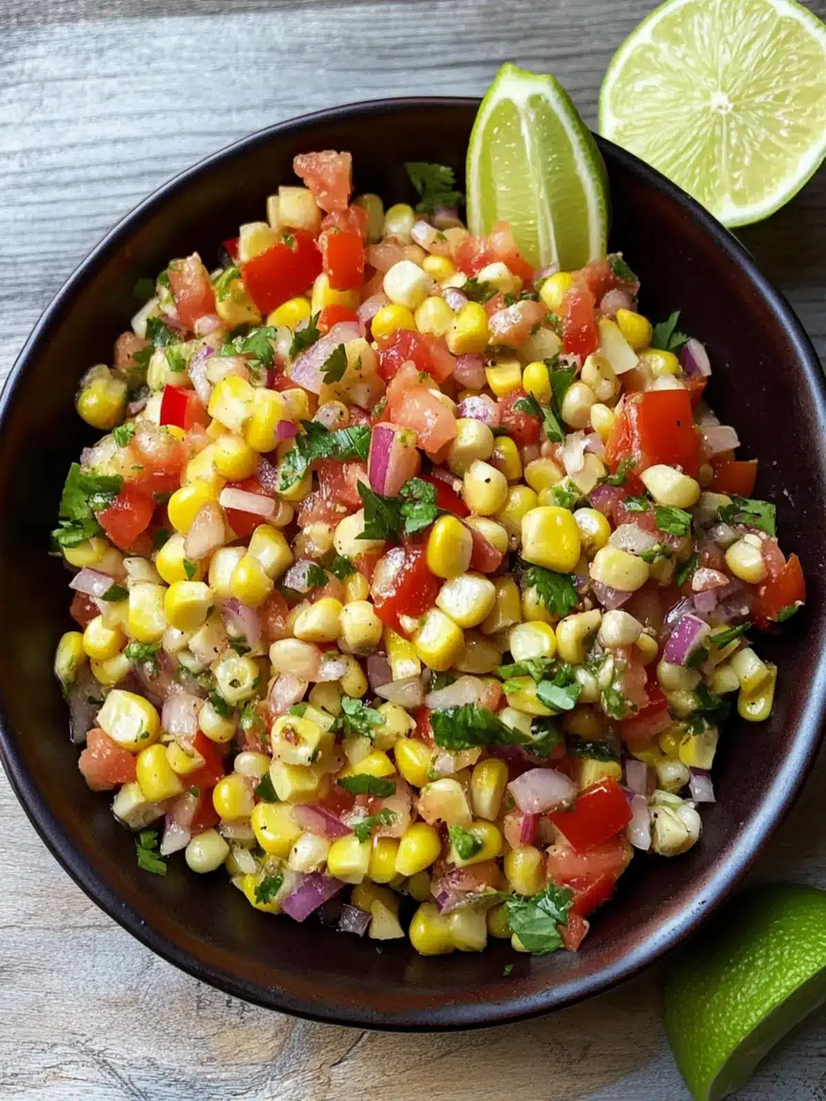 Grilled Summer Corn Salsa