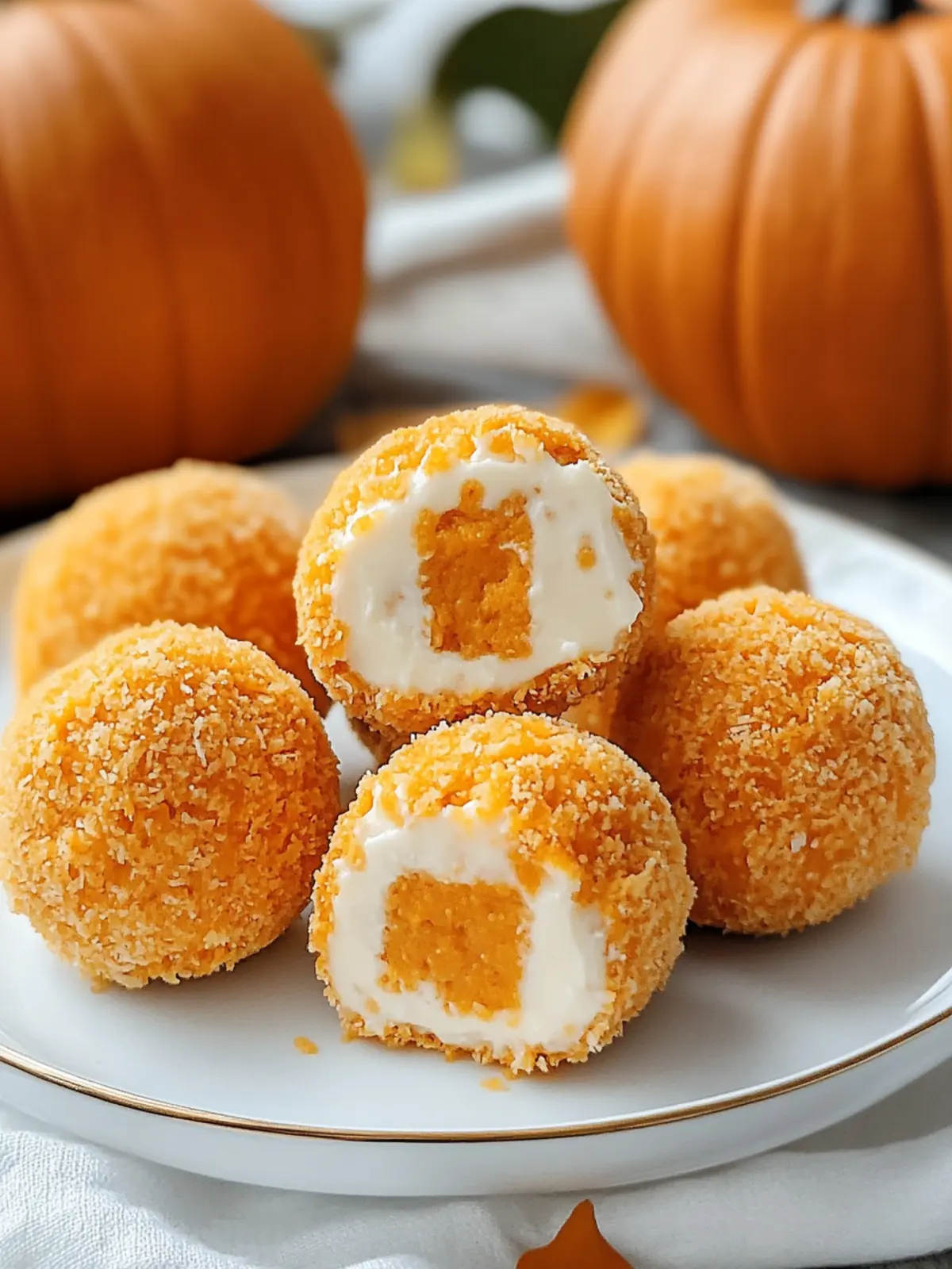 Pumpkin Cheese Balls
