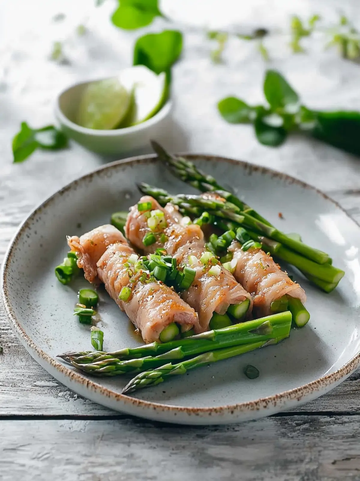 Asparagus Rolls with Pork