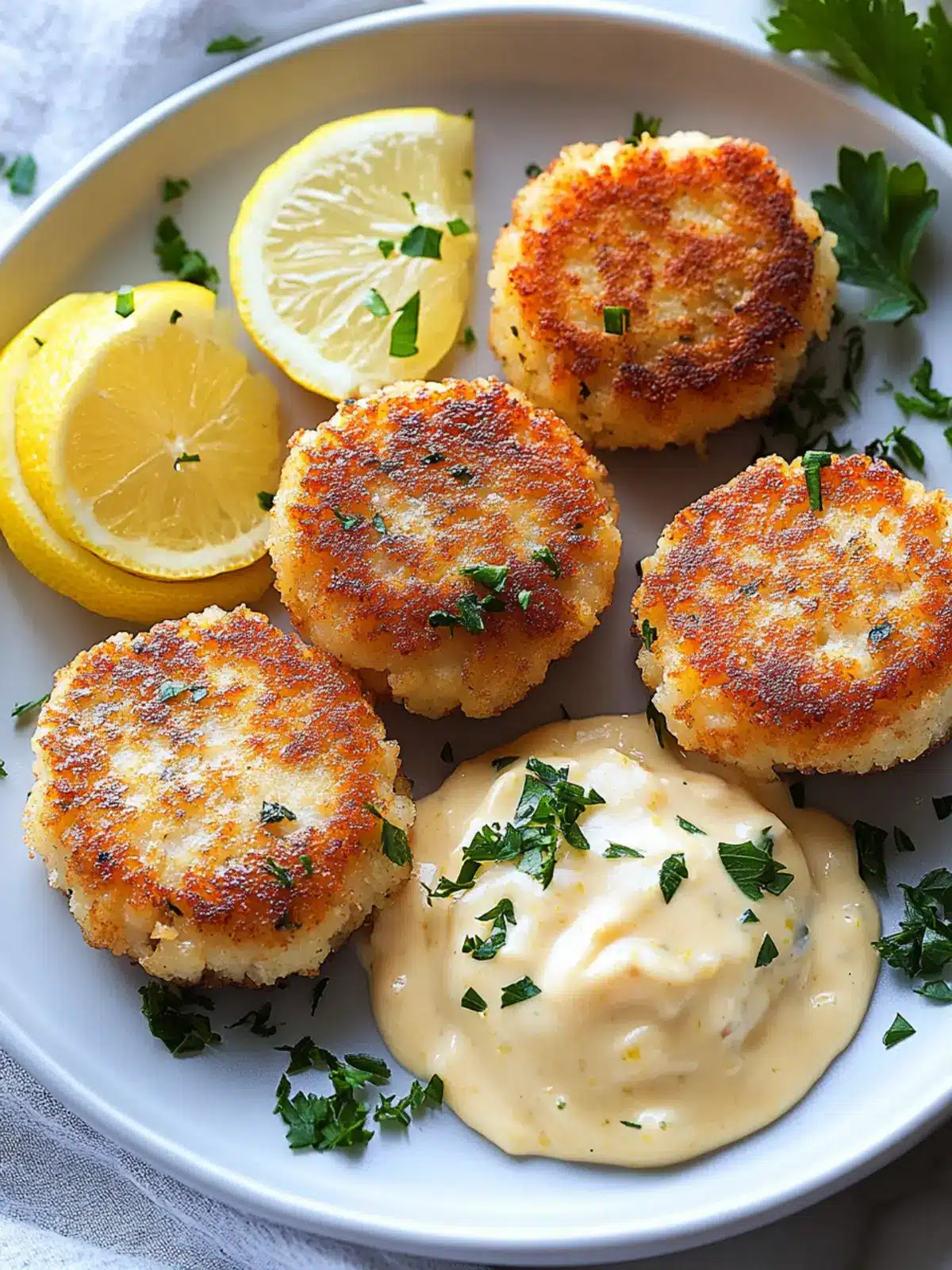Shrimp Cakes with Lemon Aioli