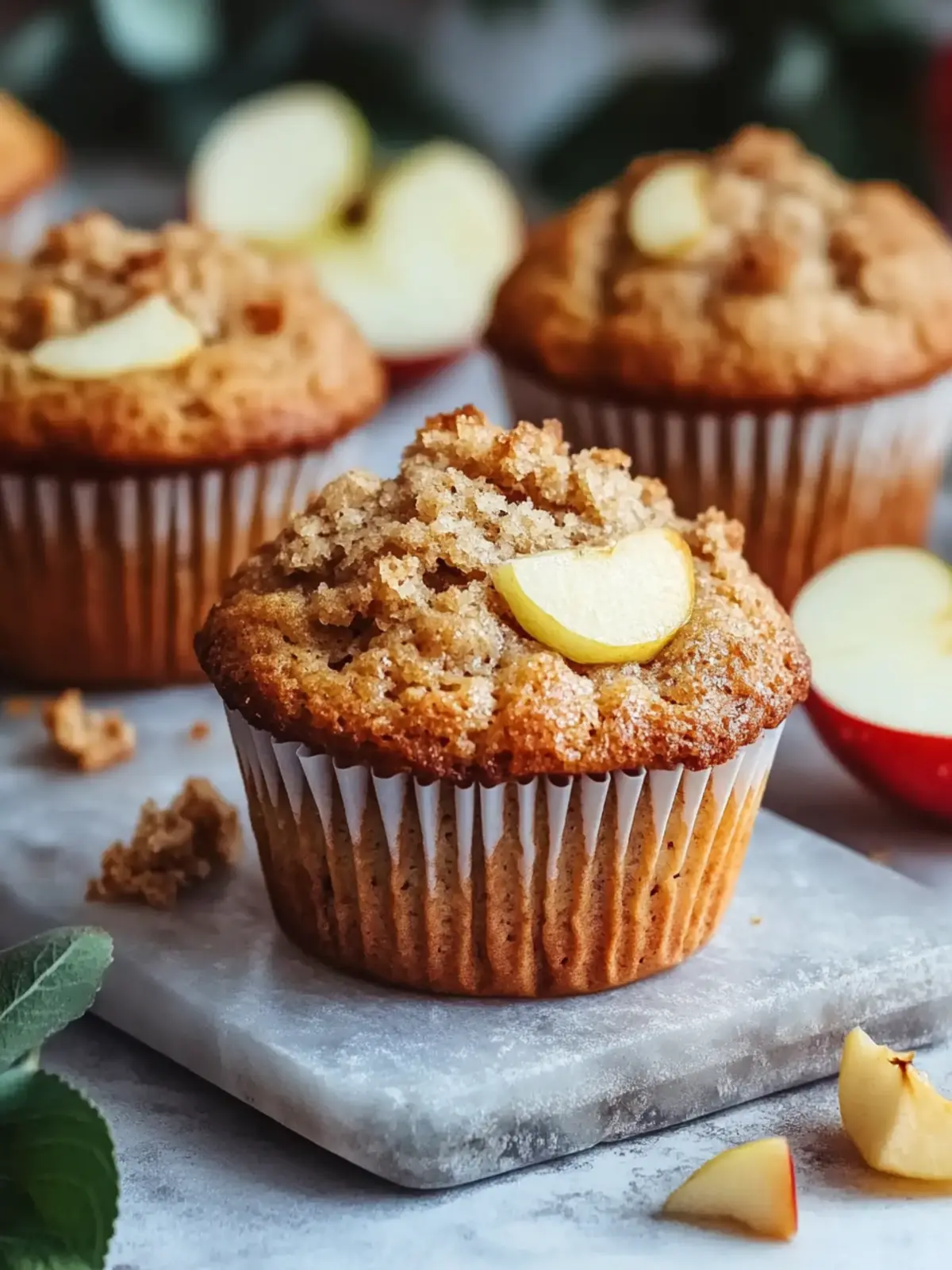 Apple Vanilla Muffins