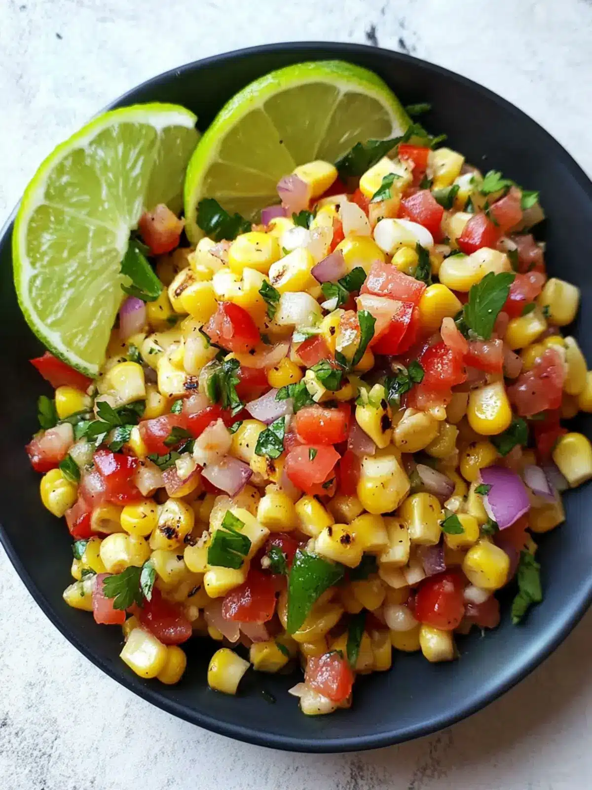 Grilled Summer Corn Salsa