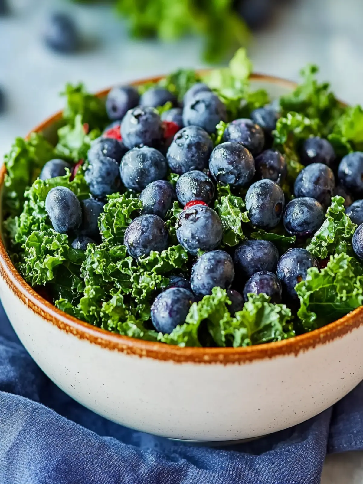 Blueberry Kale Salad