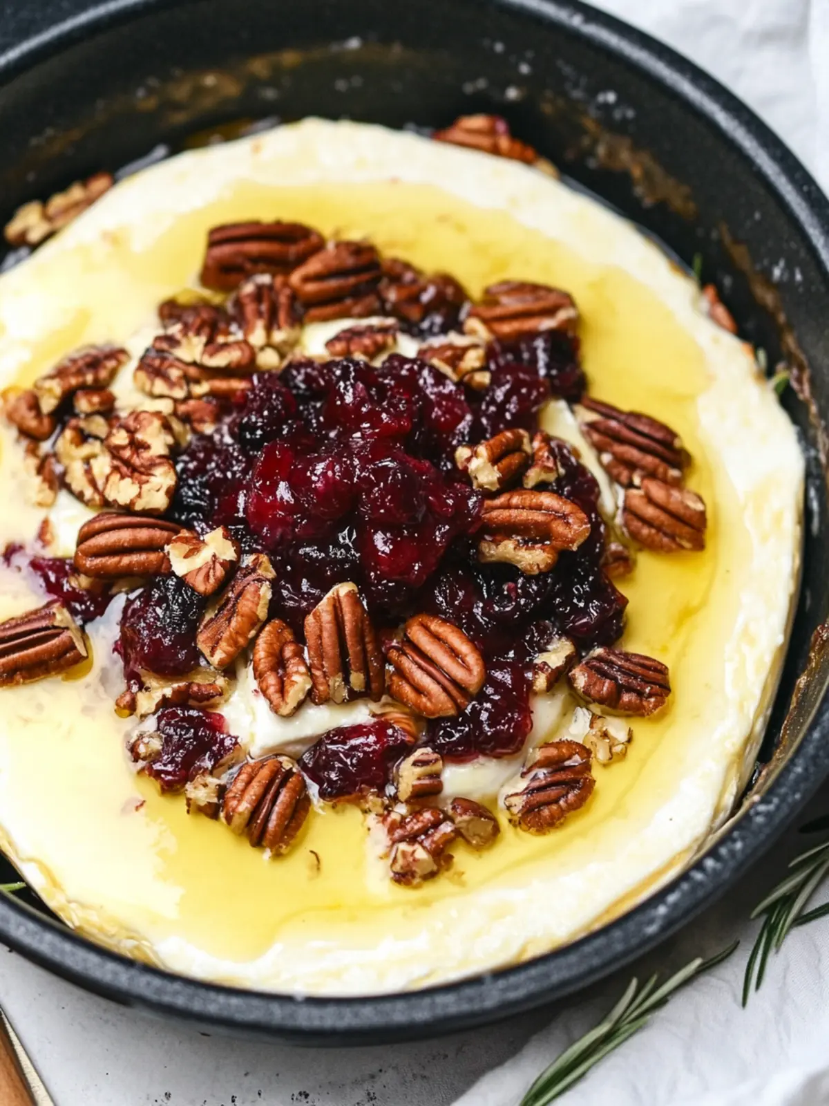 Cranberry Pecan Baked Brie