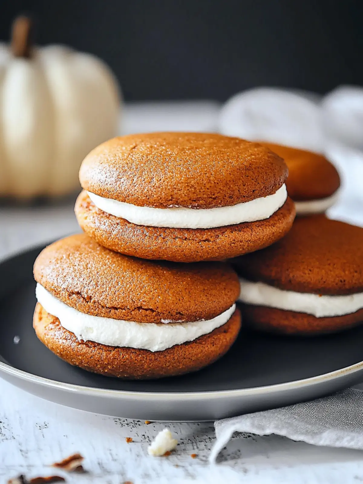Pumpkin Whoopie Pies