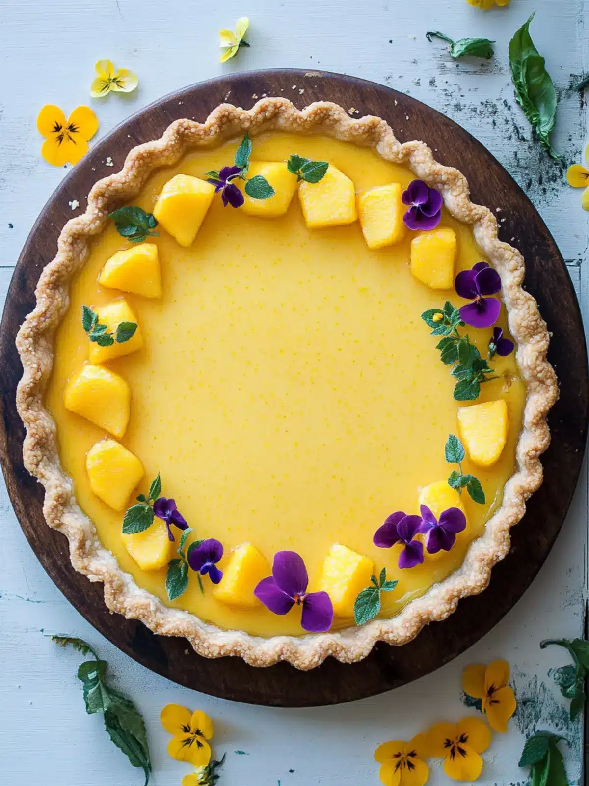 Summer Mango Pie