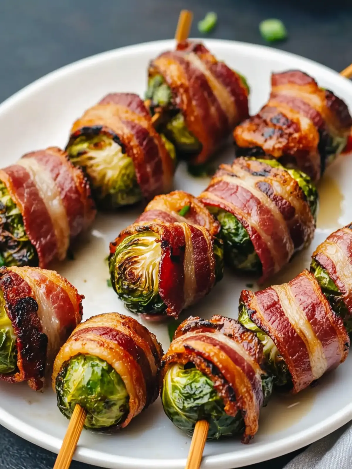 Bacon Wrapped Brussels Sprouts