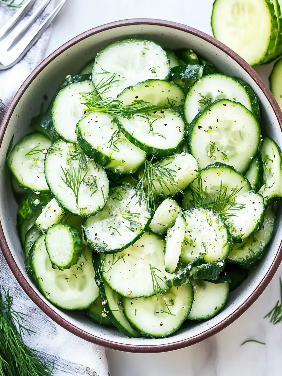 Cucumber Dill Salad