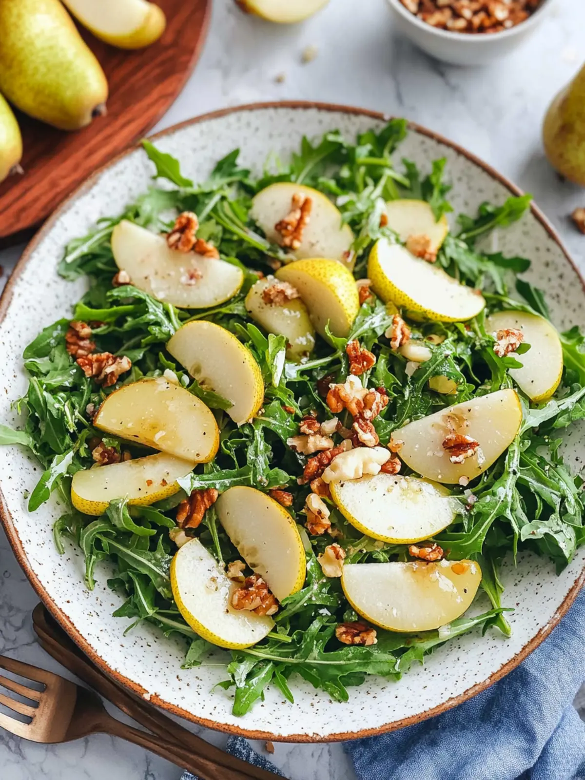 Arugula Pear Salad