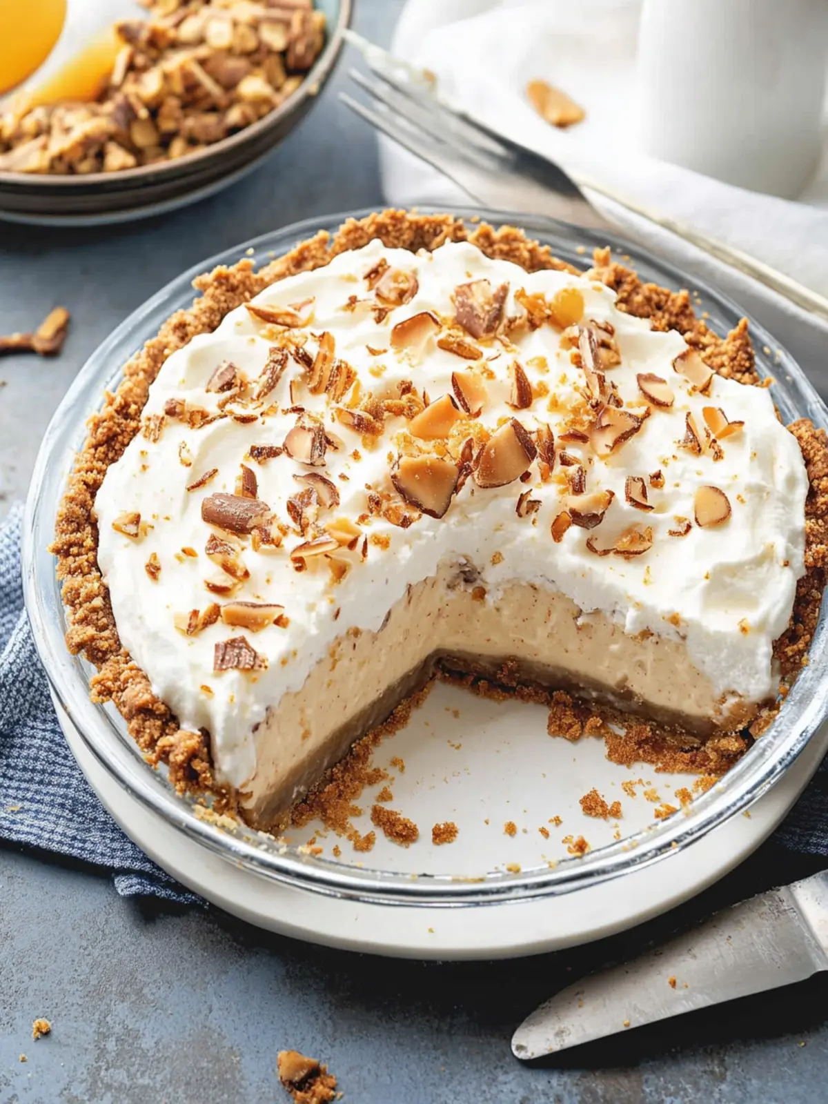 Butterfinger Pie