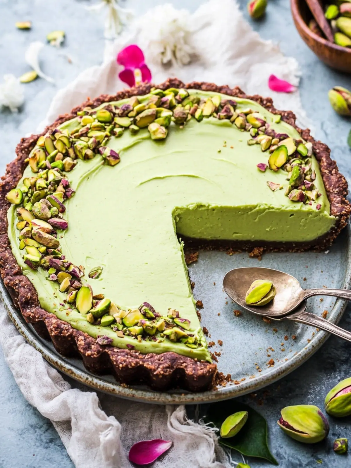 No-Bake Pistachio Pie