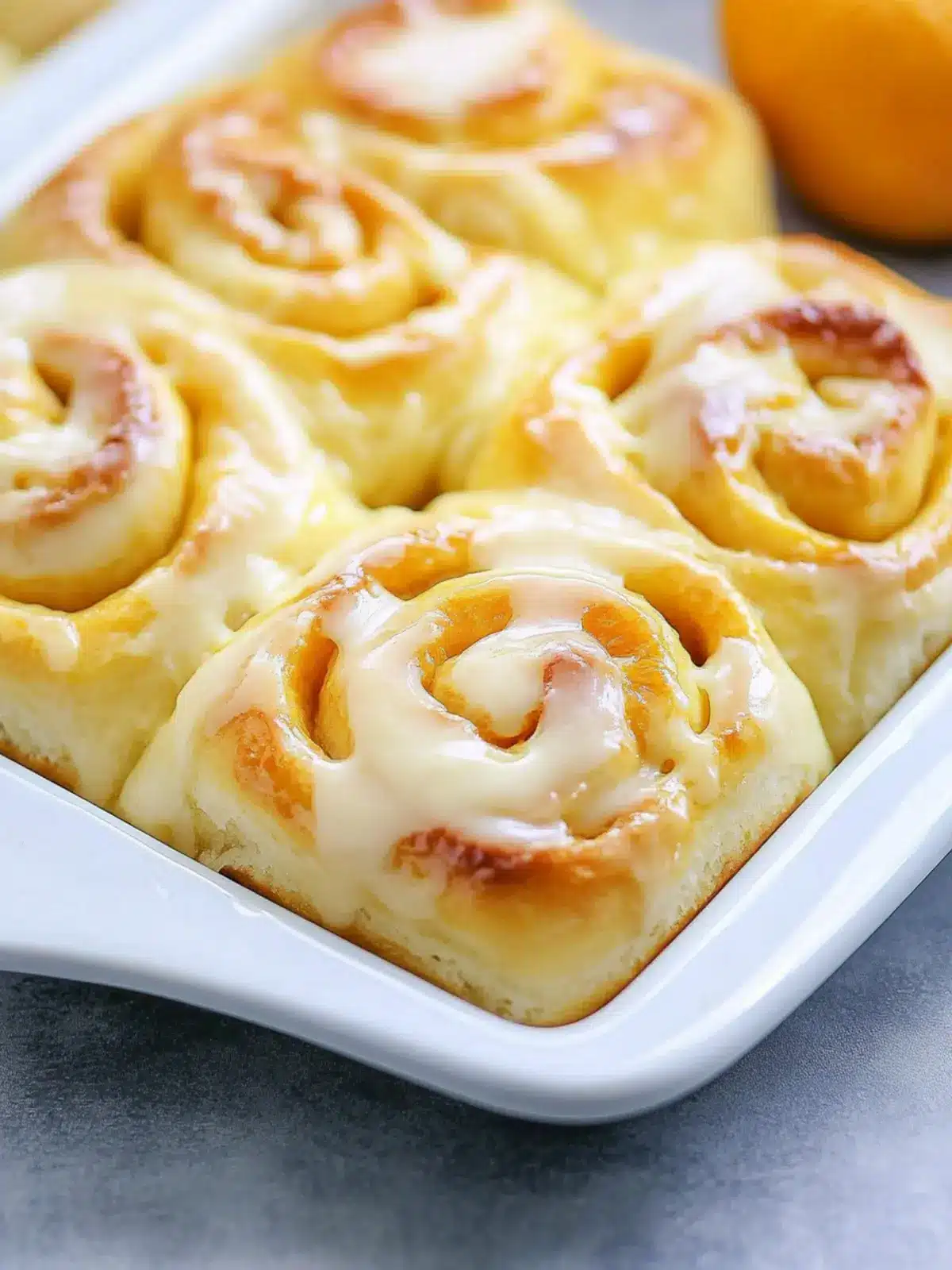 Glazed Orange Rolls