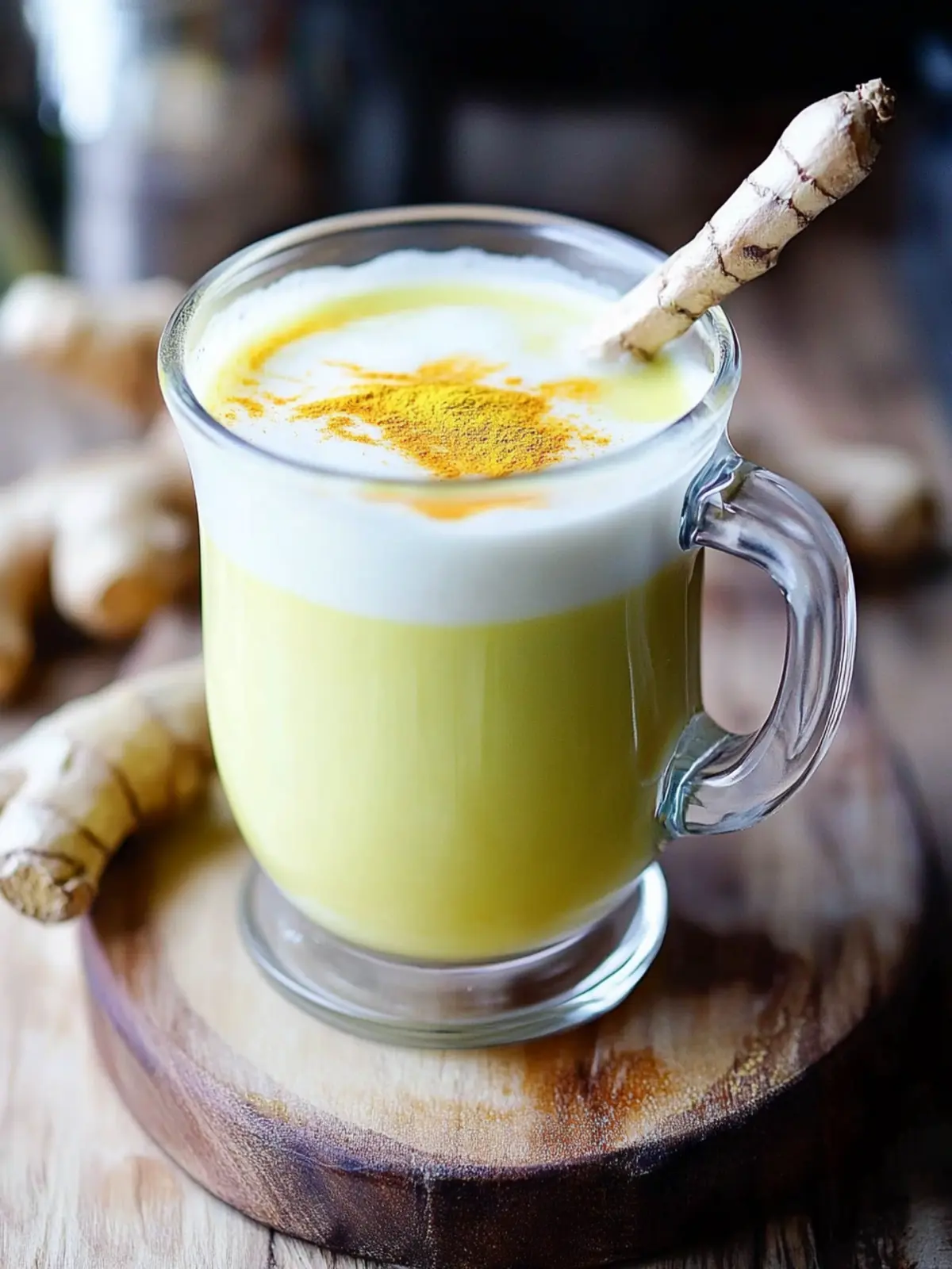 Honey Ginger and Turmeric Latte