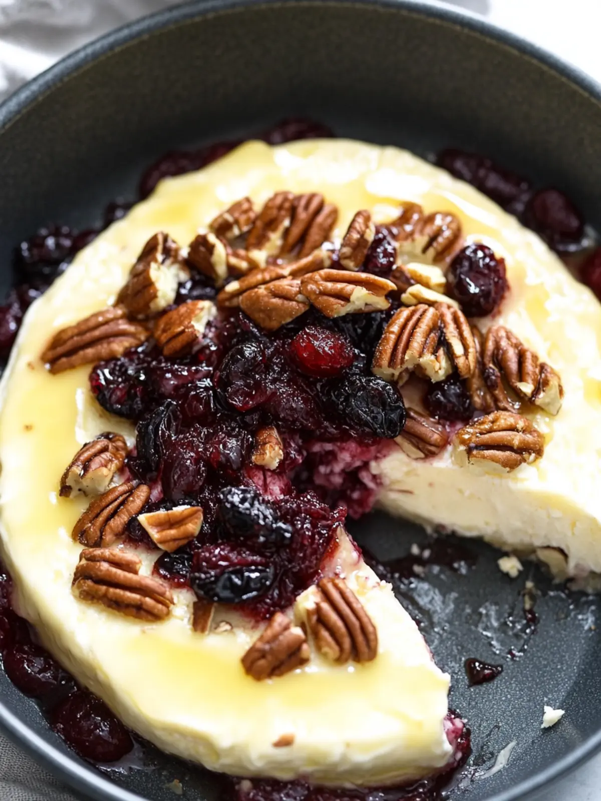 Cranberry Pecan Baked Brie