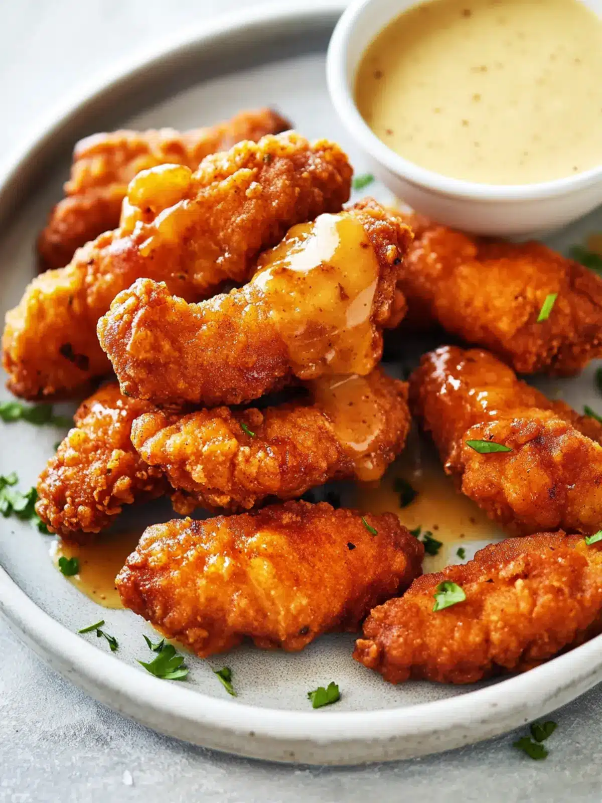 Winger’s Sticky Chicken Fingers