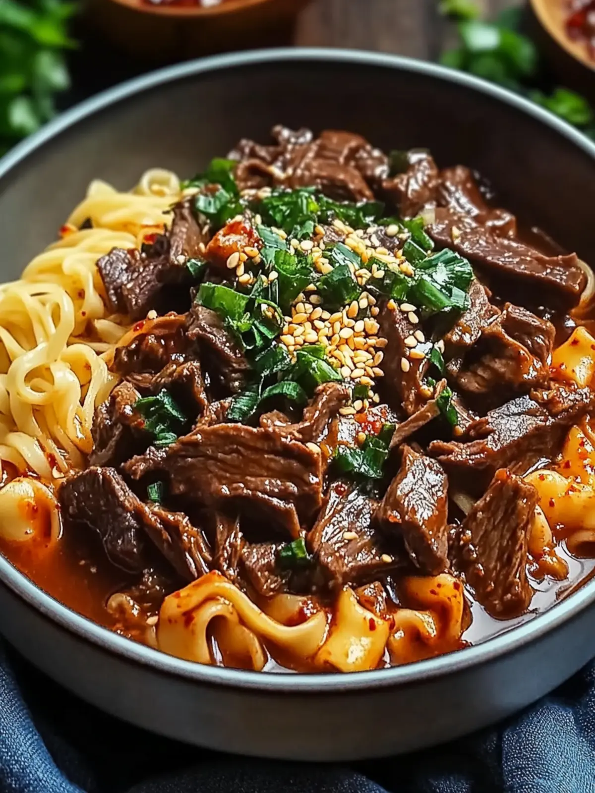Korean Beef Noodles
