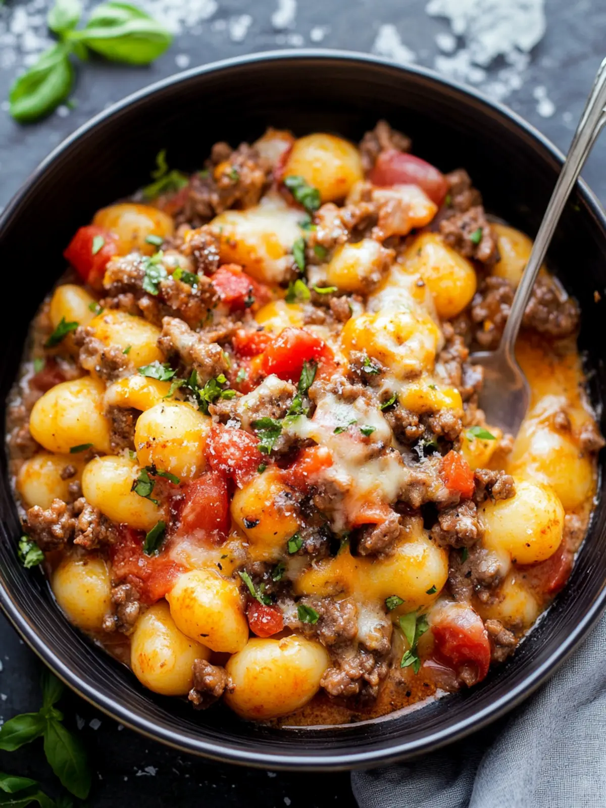 Cheeseburger Gnocchi