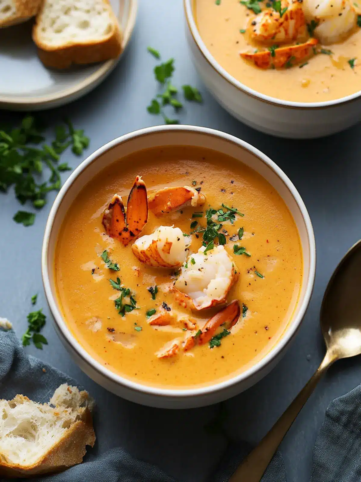 Creamy Lobster Bisque