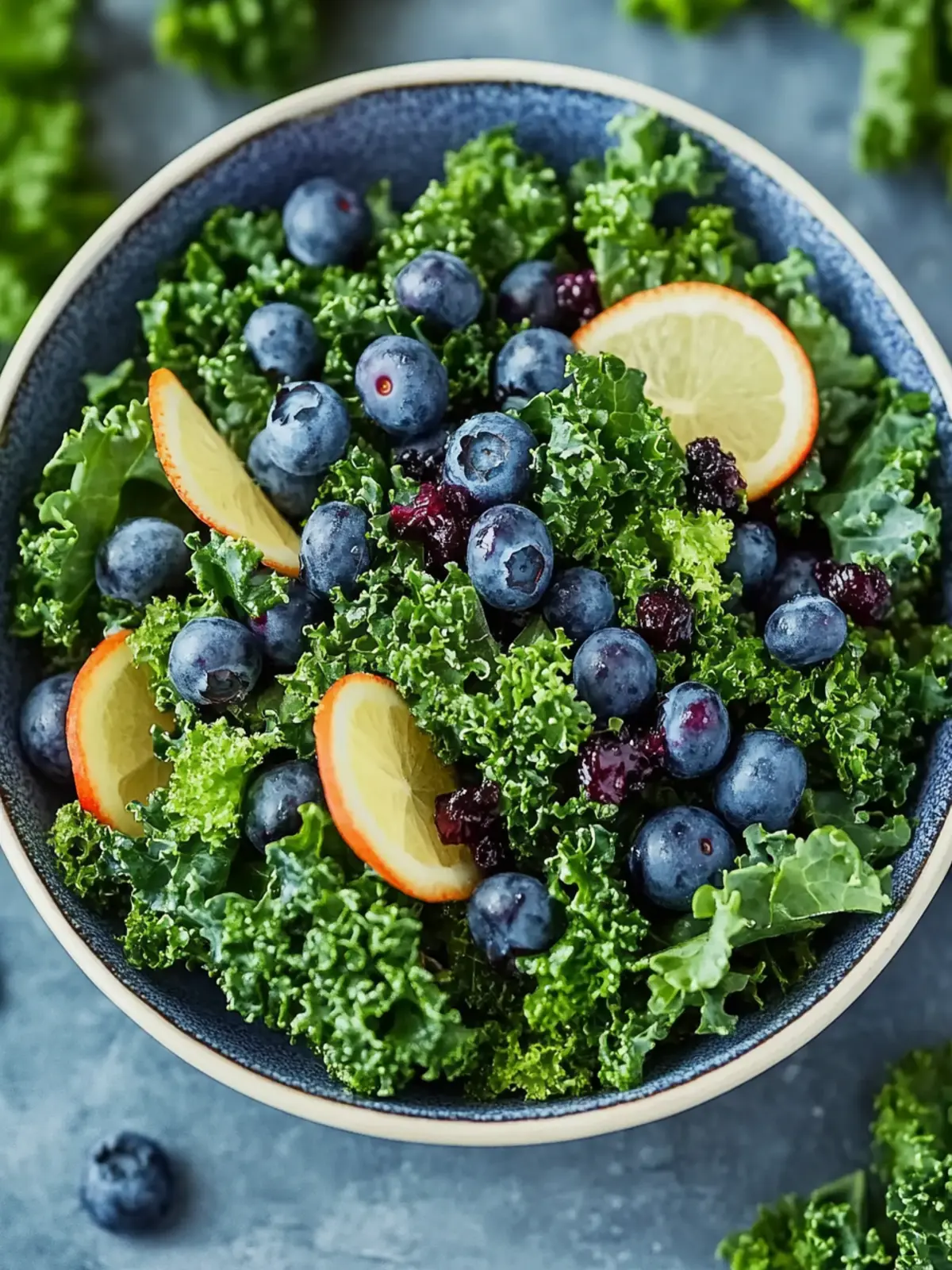 Blueberry Kale Salad
