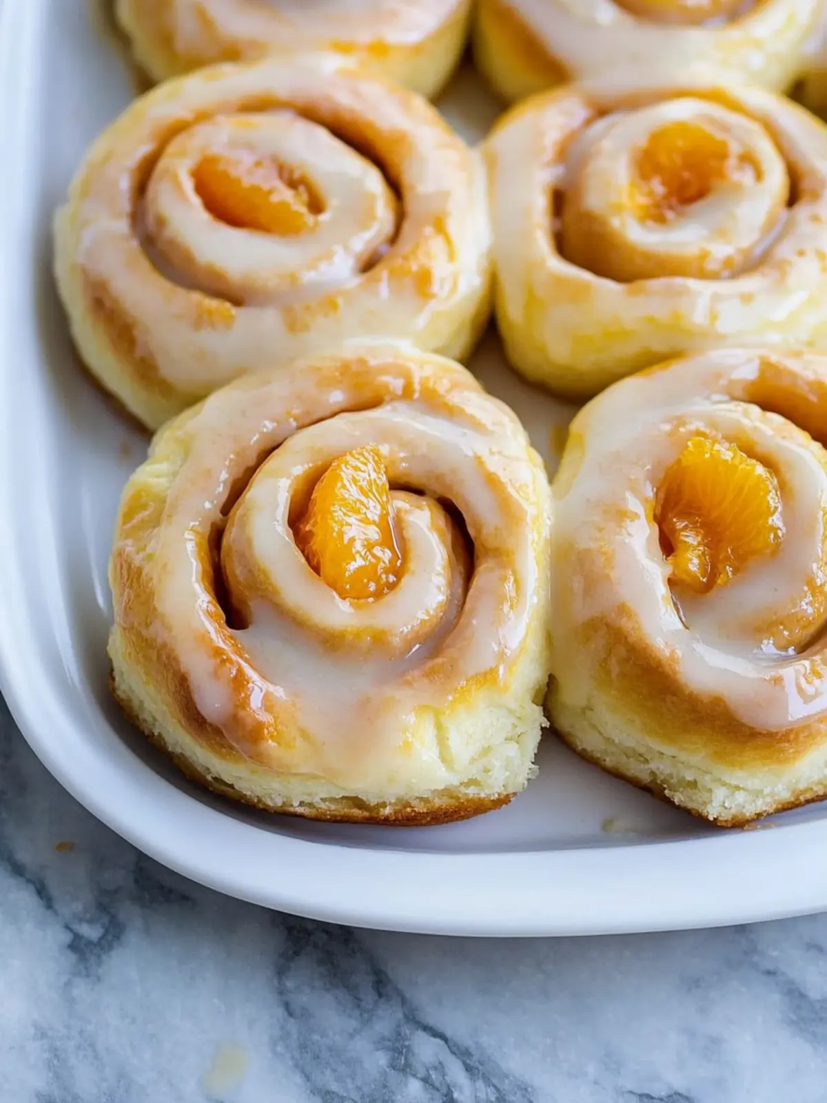 Glazed Orange Rolls