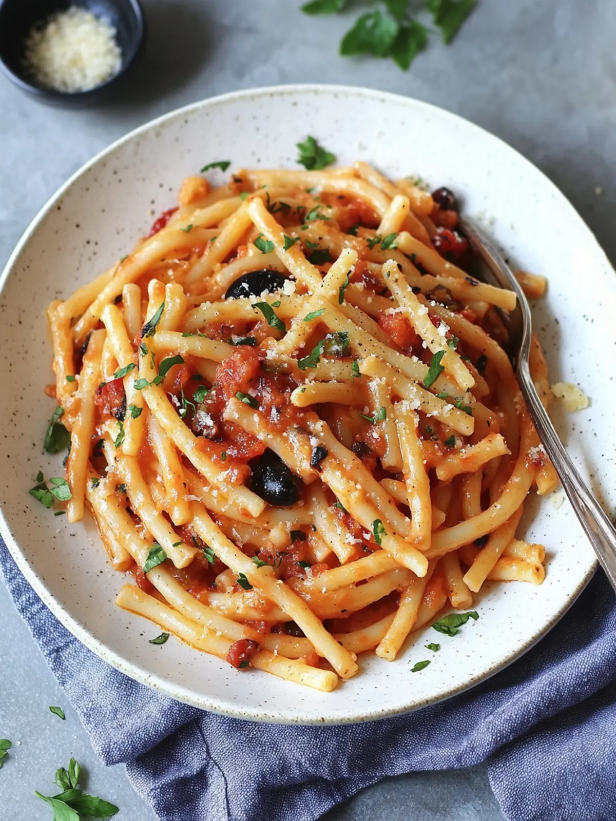 Cauliflower Pasta alla Puttanesca