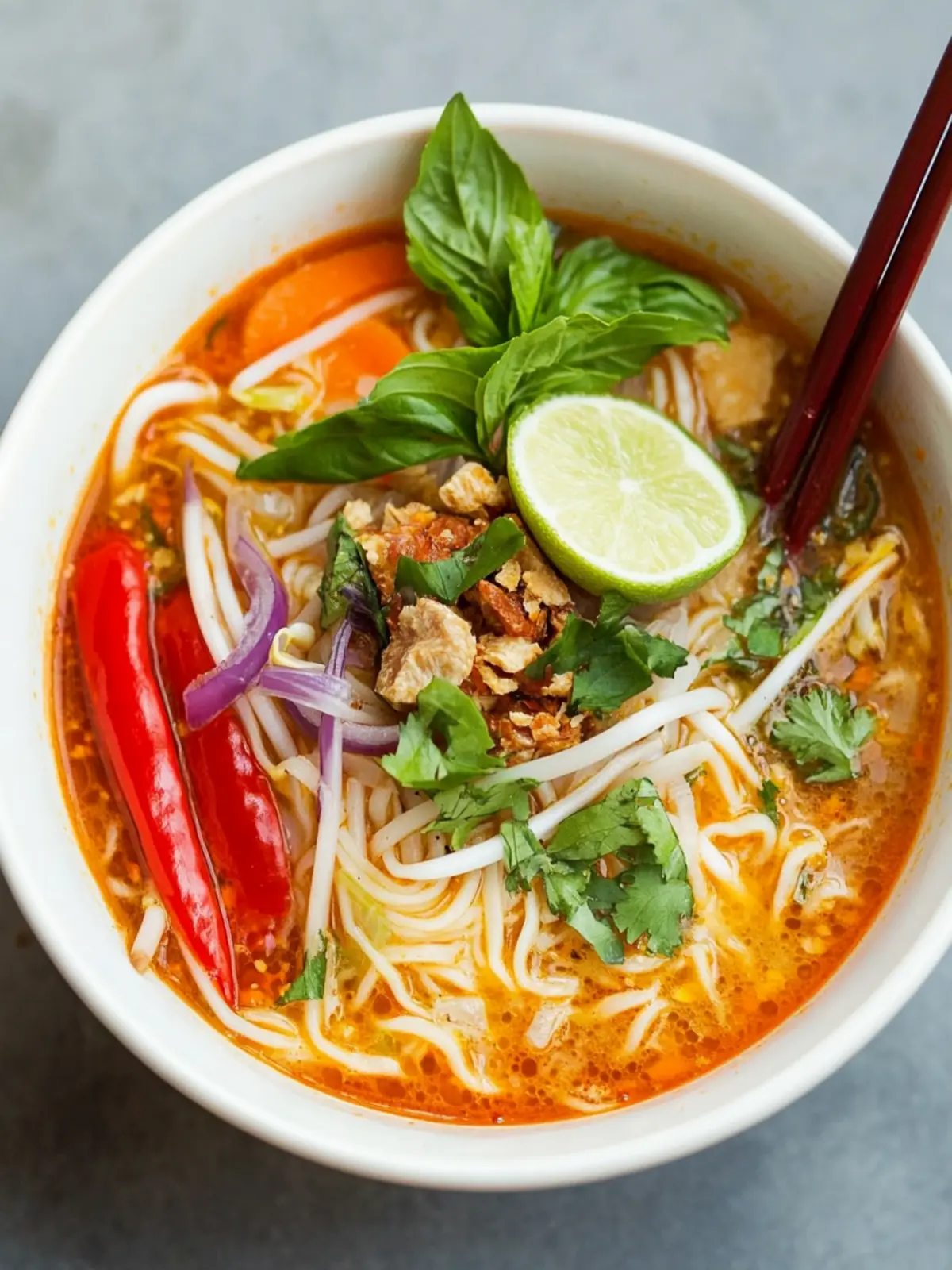 Slow-cooker Chiang Mai Noodle Soup