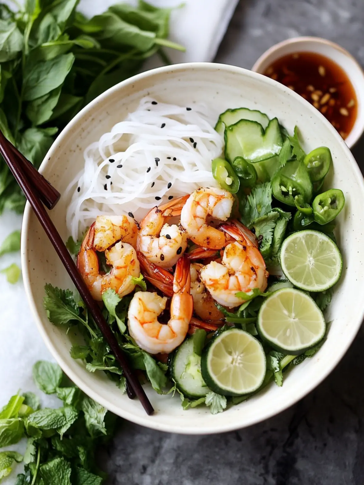 Shrimp Bún chả
