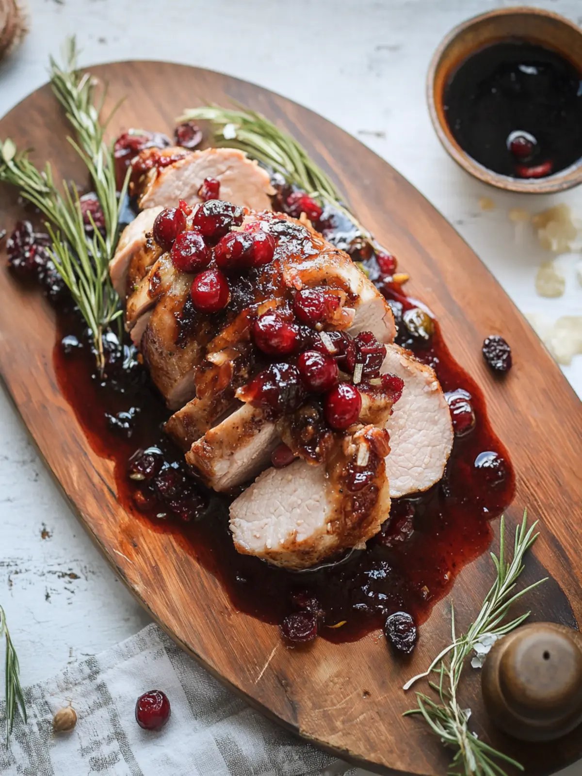 Cranberry Pork