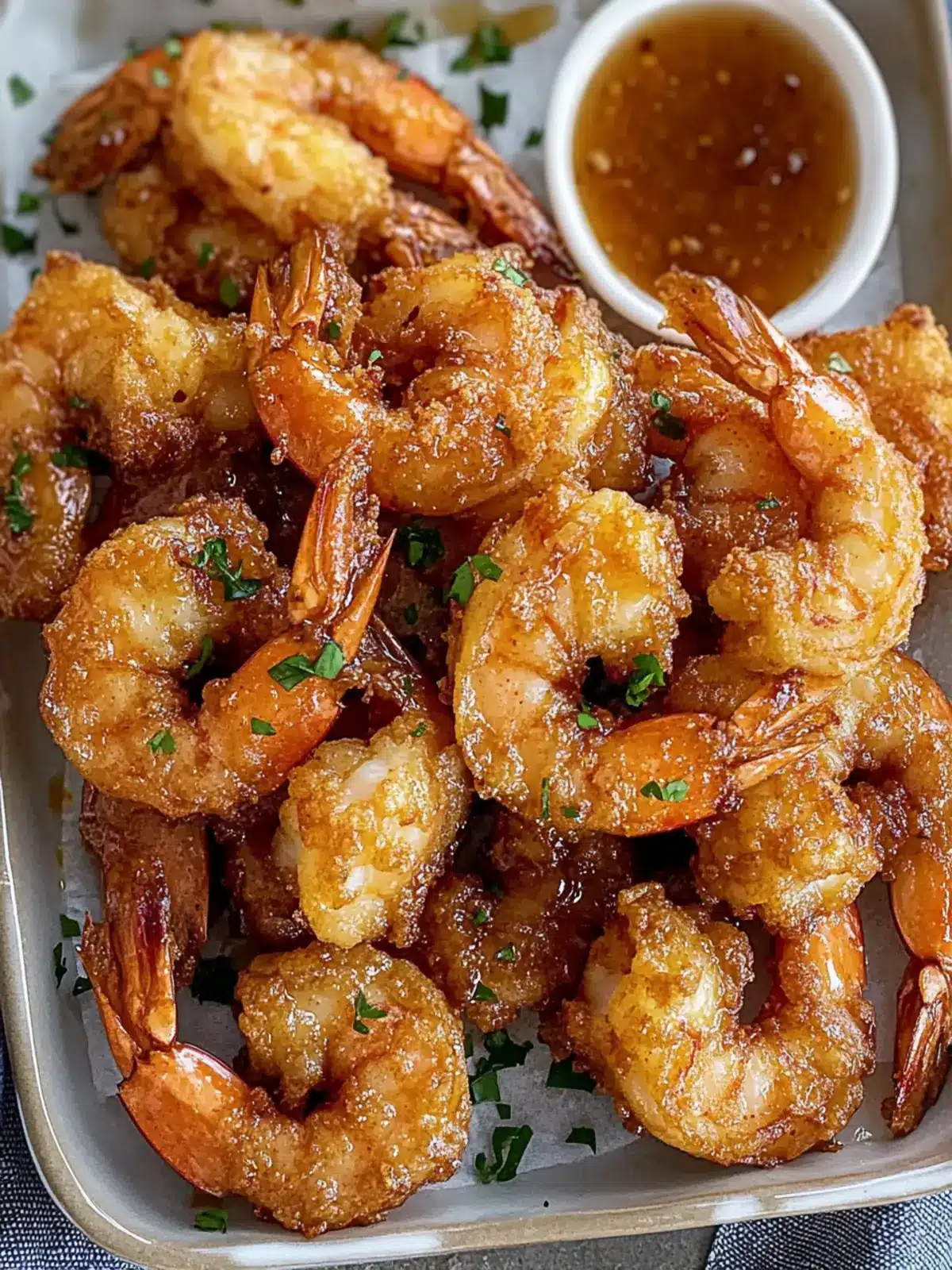 Hot Honey Fried Shrimp