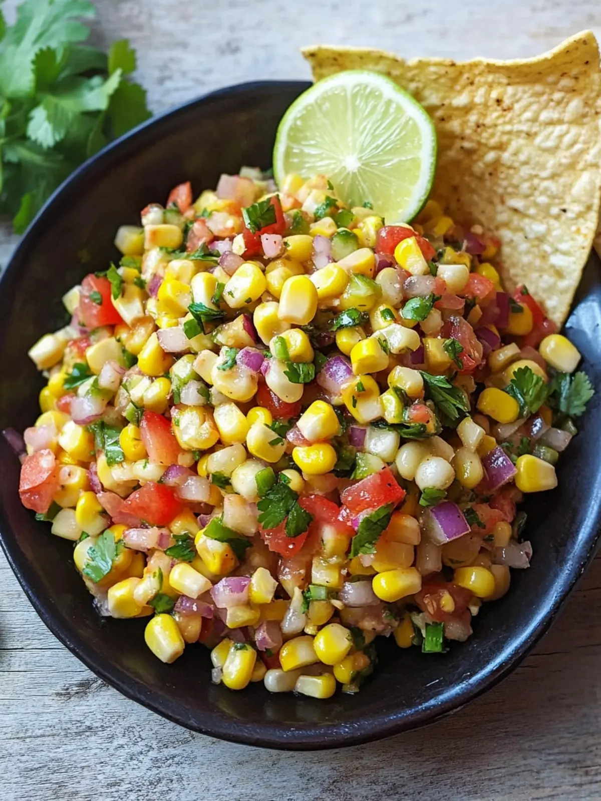 Grilled Summer Corn Salsa