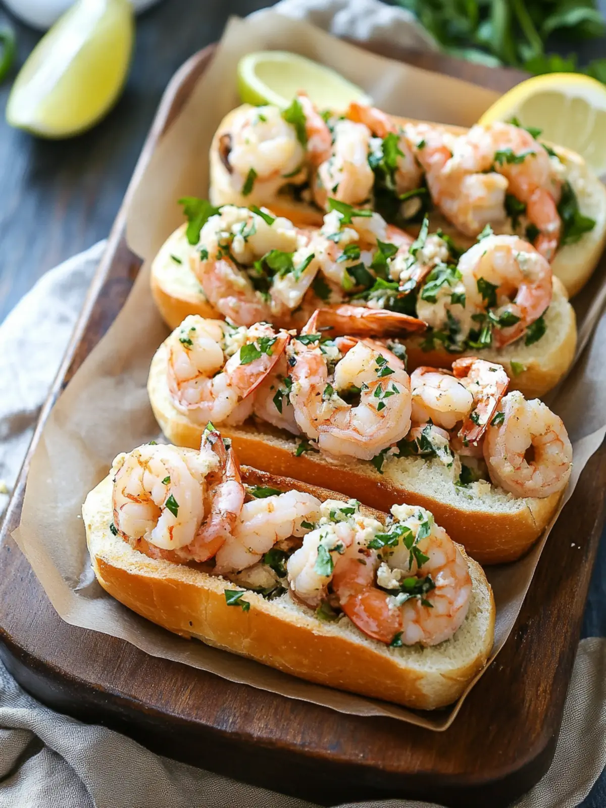 East Coast Shrimp Rolls