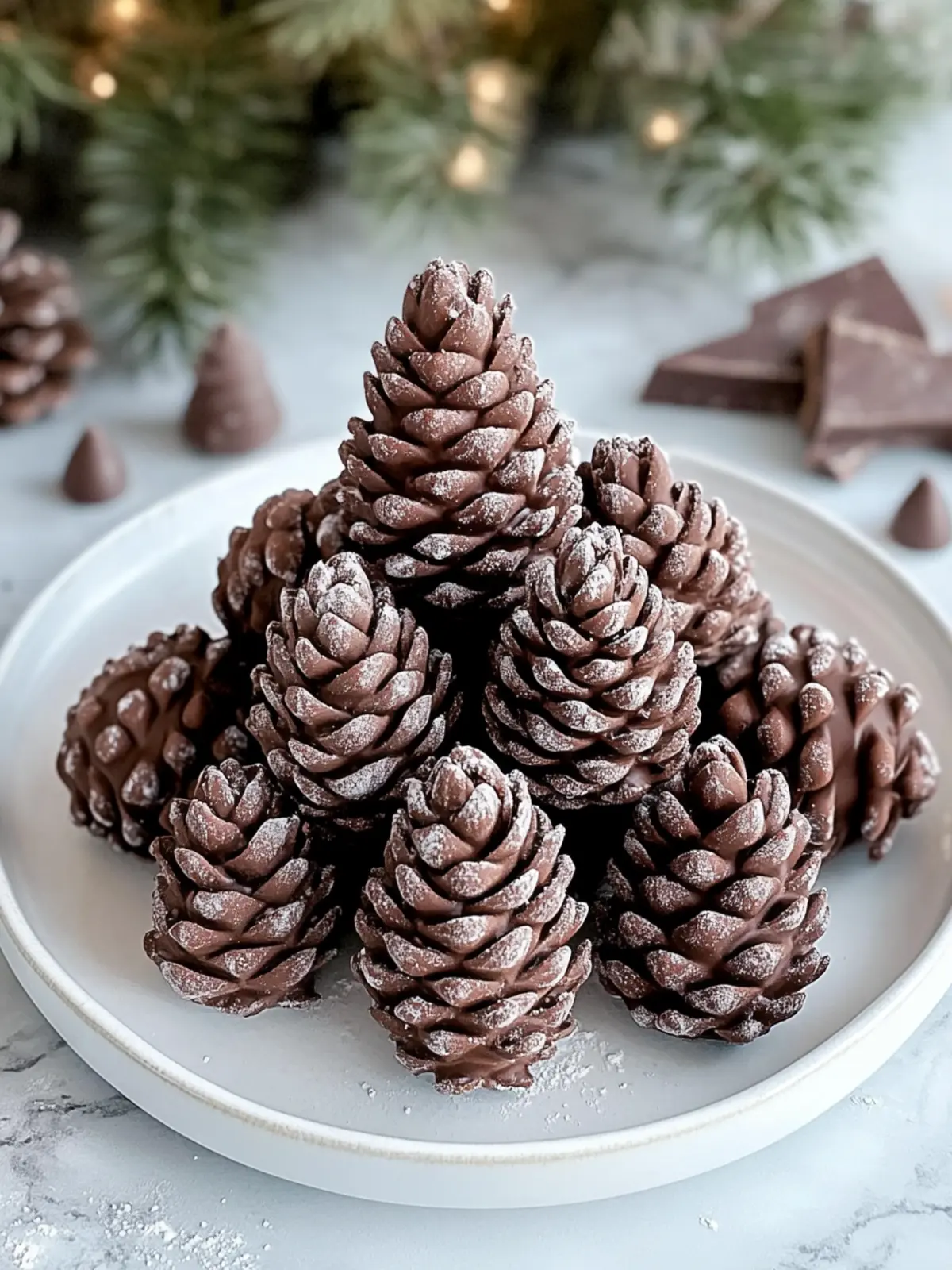 Chocolate Pine Cones