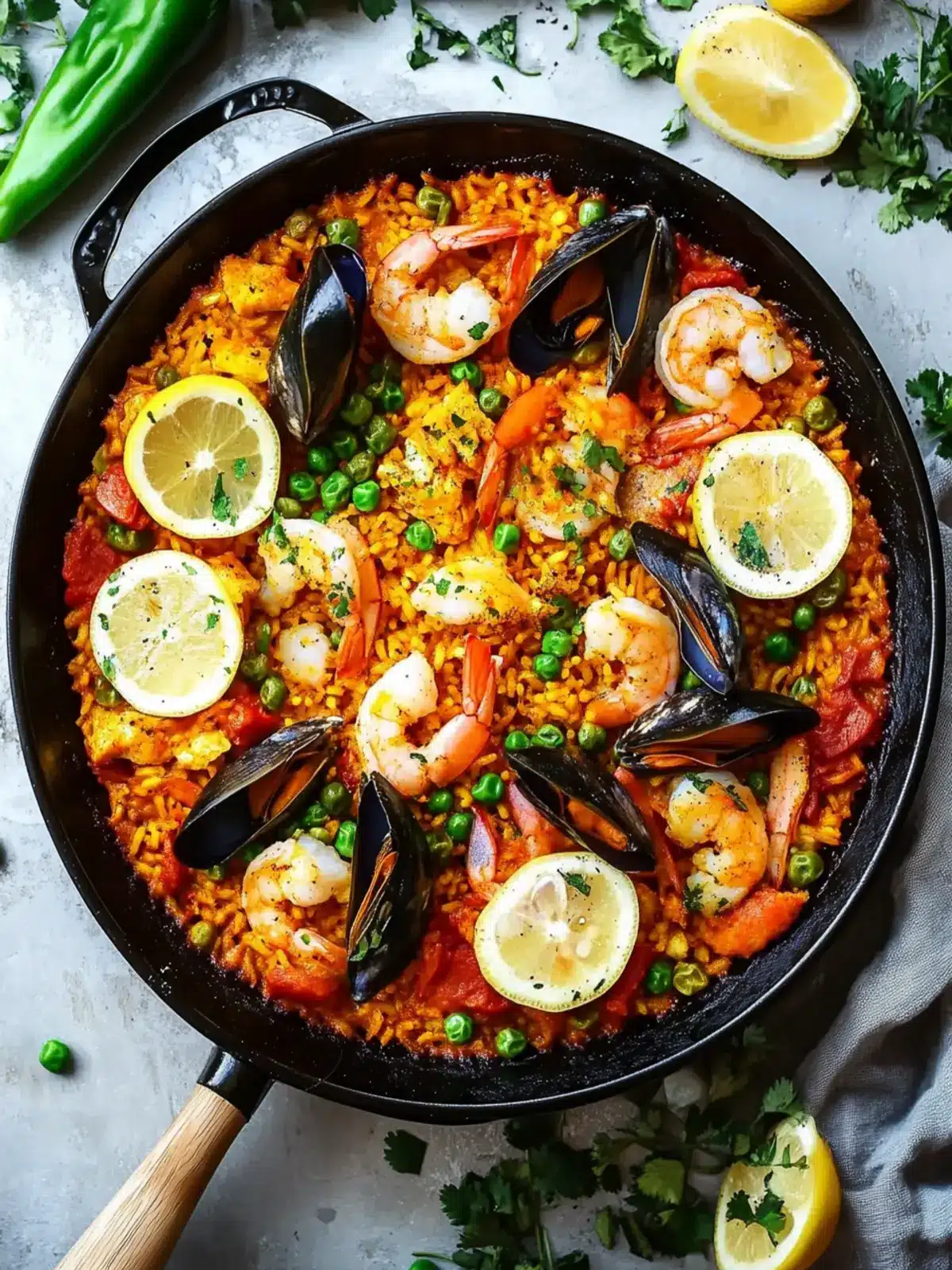 Seafood Paella