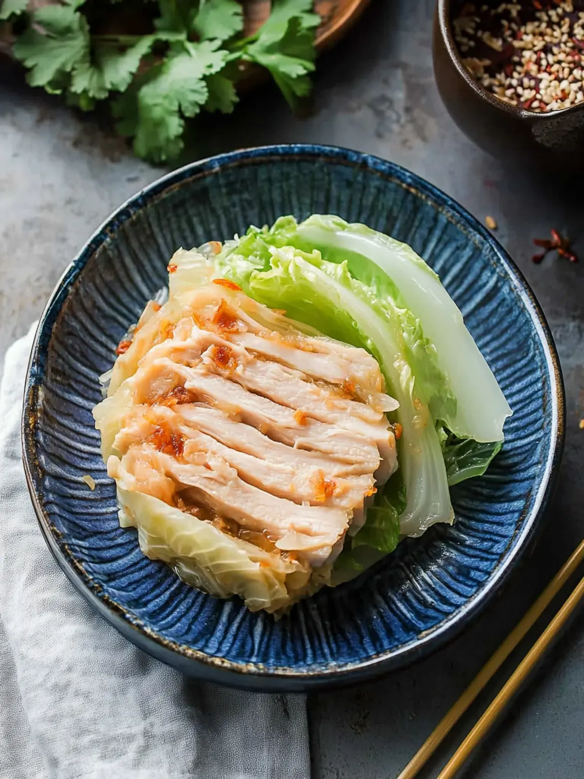 Layered Chicken and Chinese Cabbage