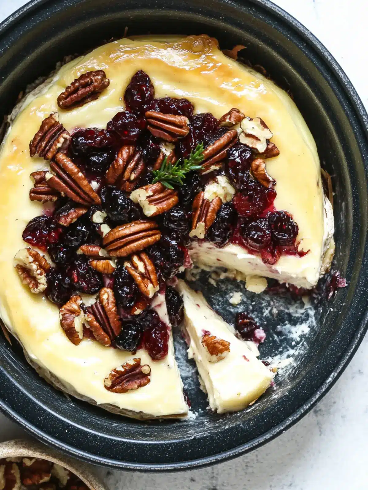 Cranberry Pecan Baked Brie