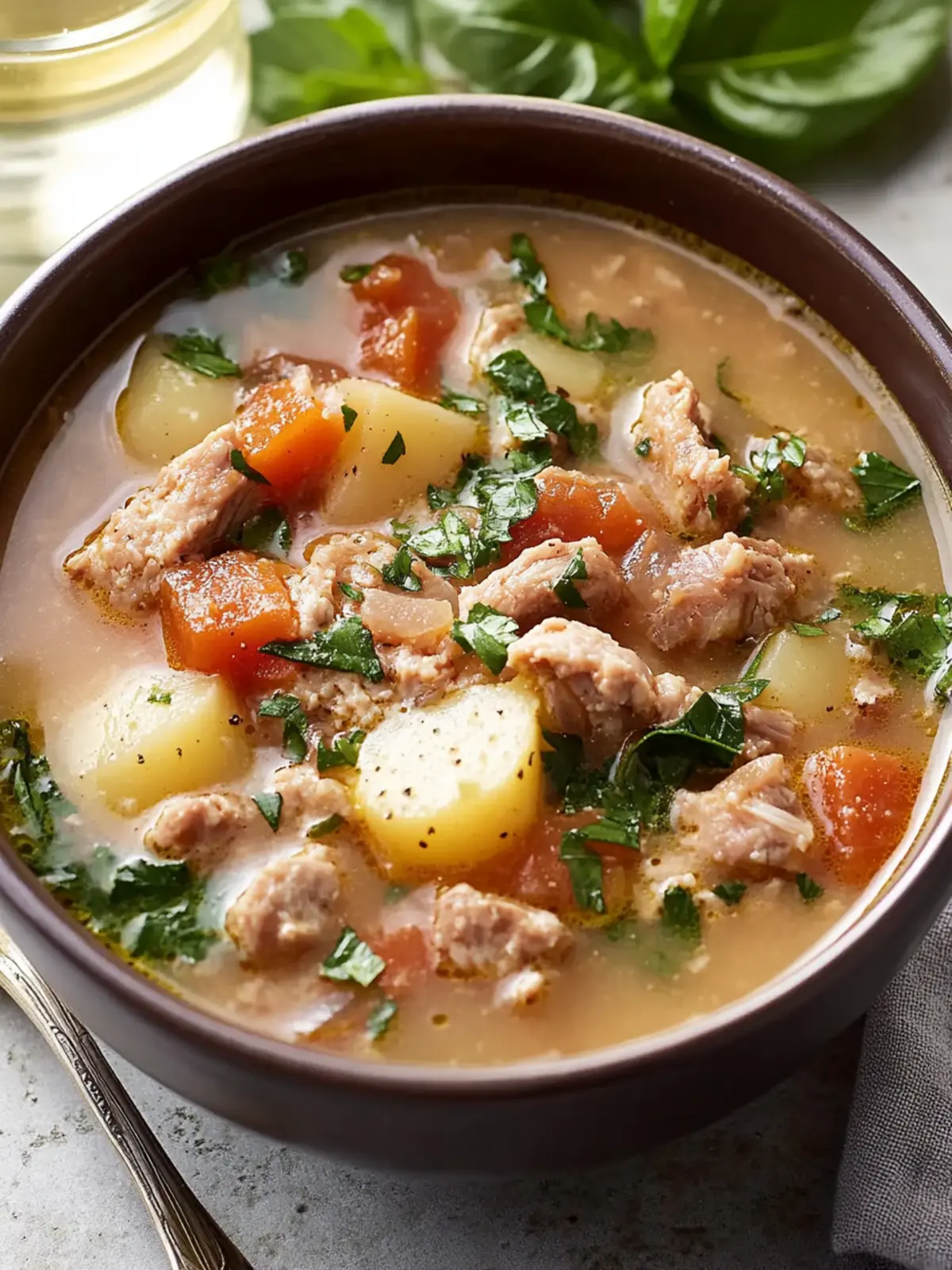 Slow-Cooker Pork Zuppa