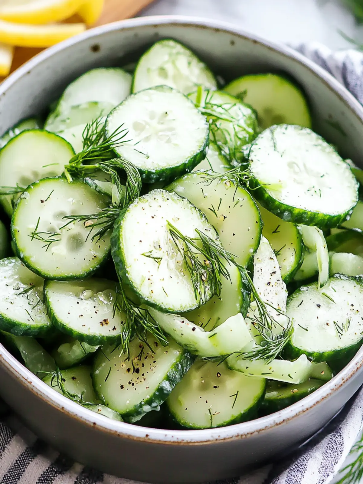 Cucumber Dill Salad