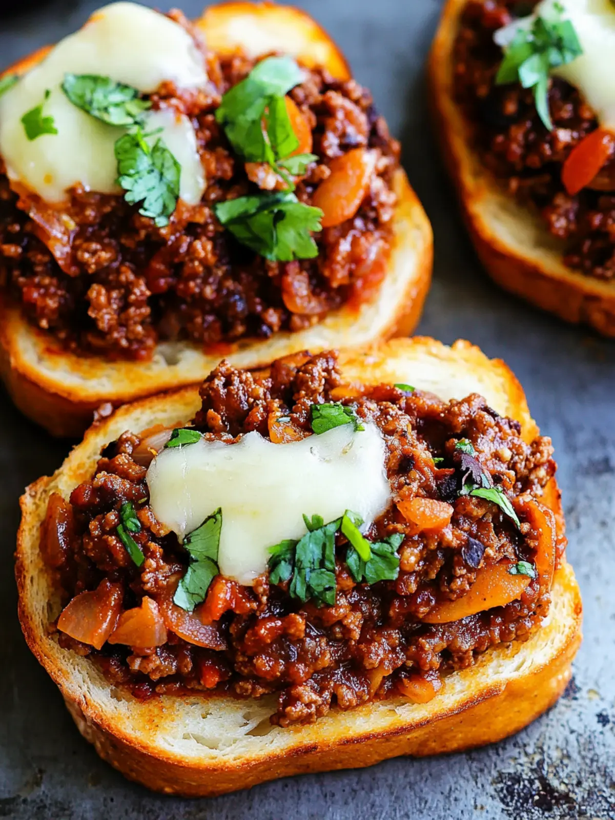Texas Toast Sloppy Joes