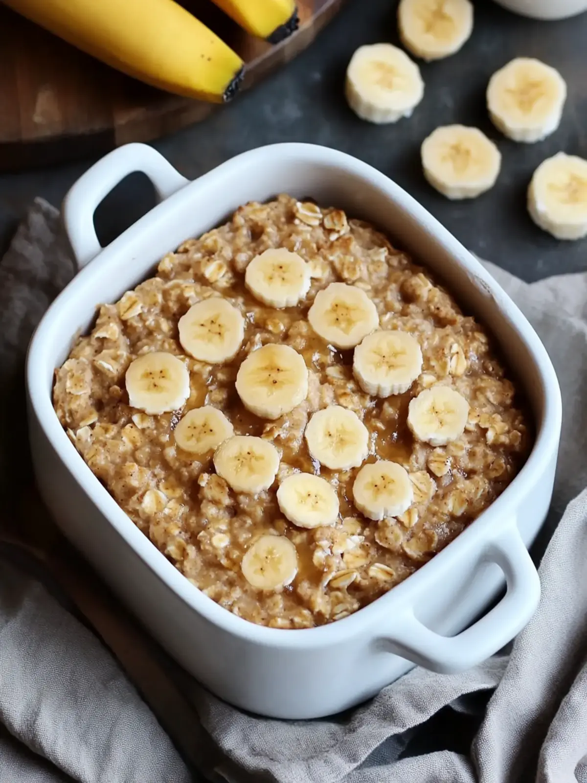 Baked Oats Without Banana
